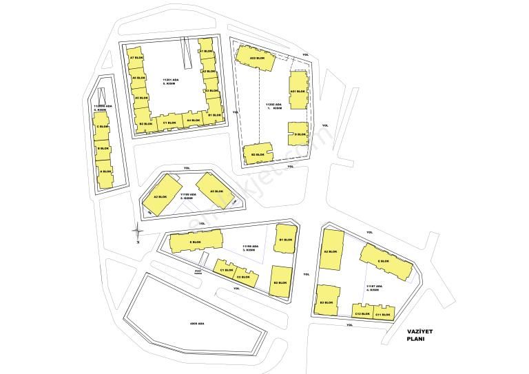 New Town - İzbeton Denetımlı Projoden Satılık 1+1 - Görsel 6