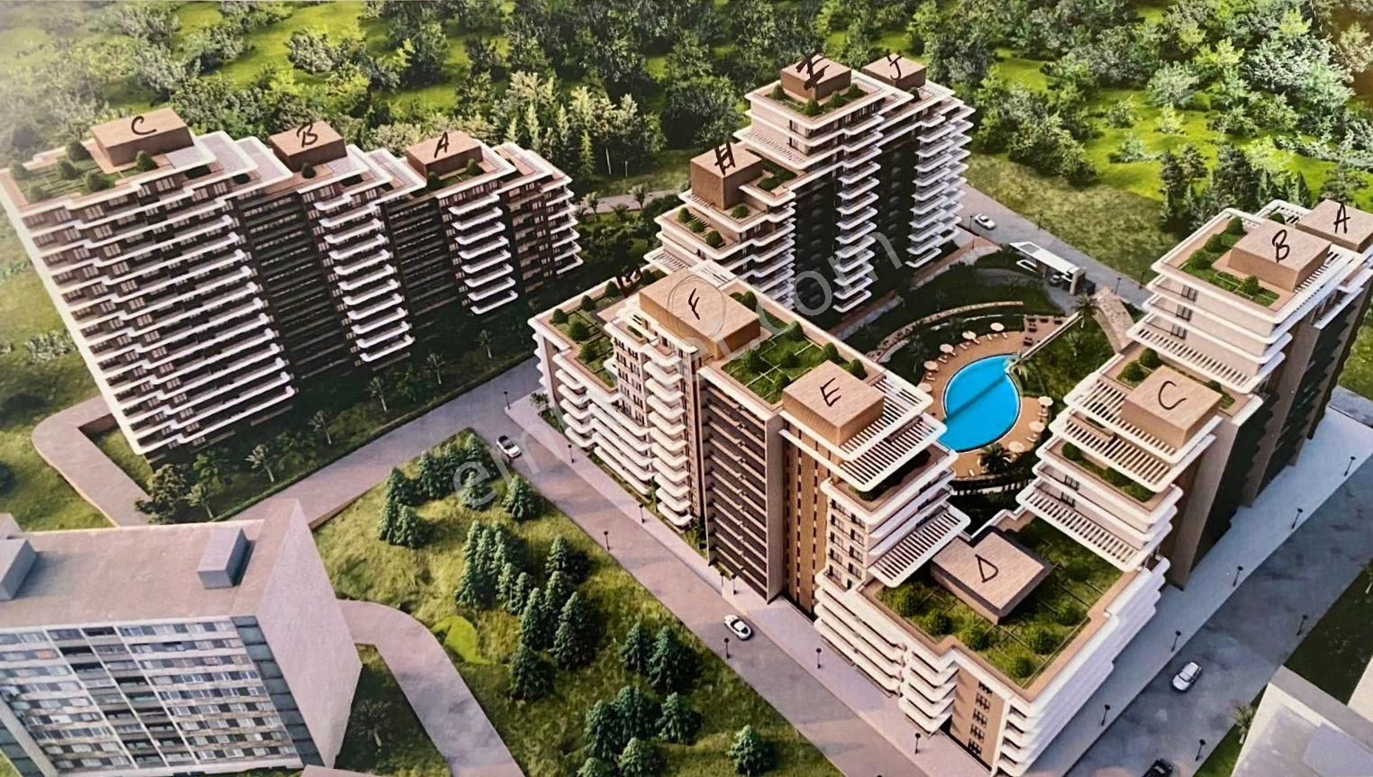 New Town - İzbeton Denetımlı Projoden Satılık 1+1 - Görsel 2