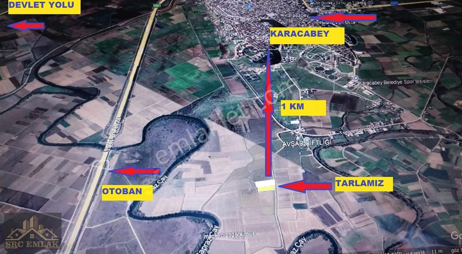 Acillll Bursa Karacabey Hamidiye Mah.de Asfalta Cephe Yatırımlık