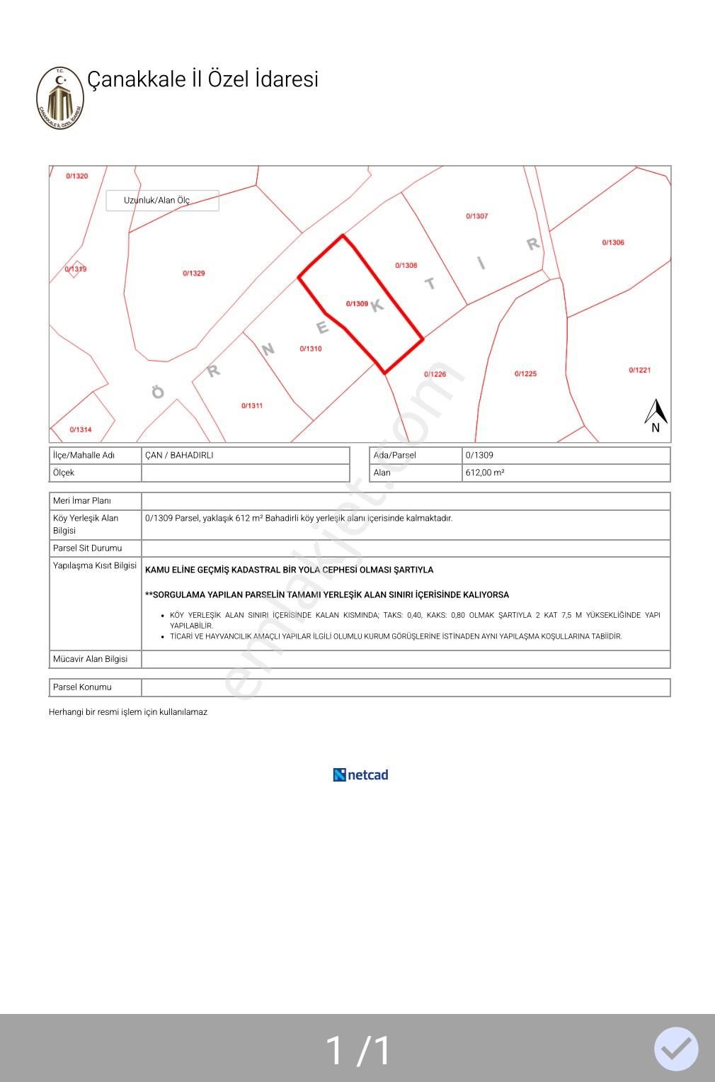 Taş Ev (2 Katlı) Ve 612 M² İmarlı Arsa Müştemilat - Bahadırlı Köyü - Çan Su Kuyusu, Bodrum & Fırın.. - Görsel 12