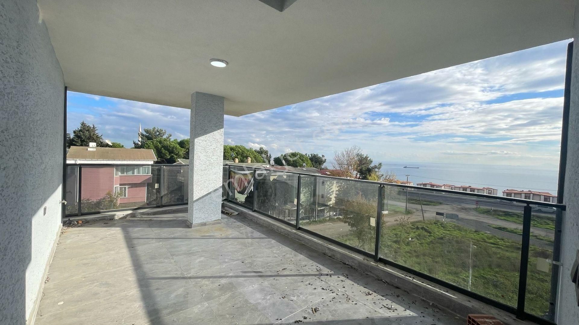 Yeniçiftlikte Denize 200 Metre Mesafede Ful Deniz Manzaralı 5+1 Müstakil Villa - Görsel 4