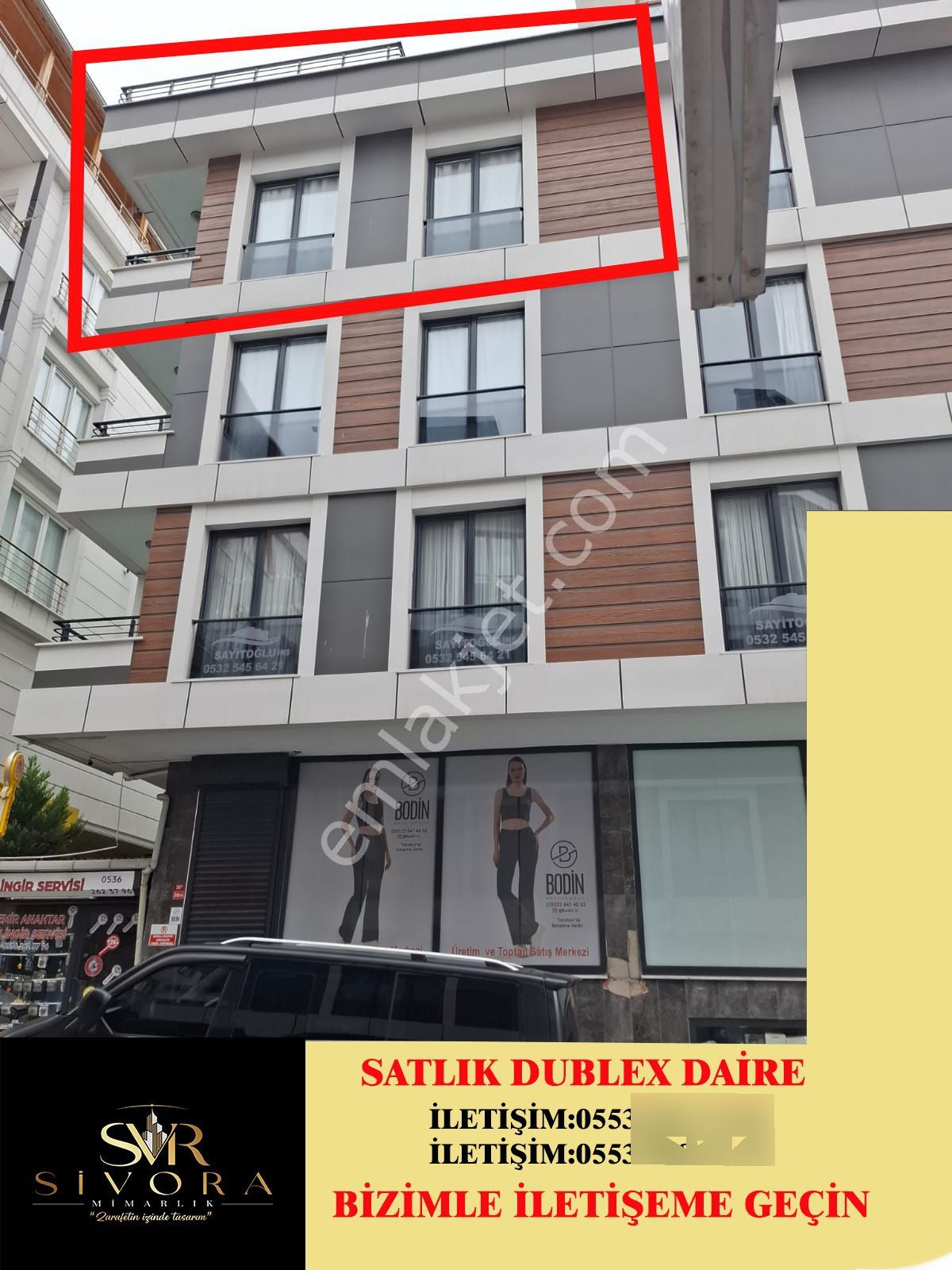 Kanaryada İki Cepheli 3+2 Dubleks Daire