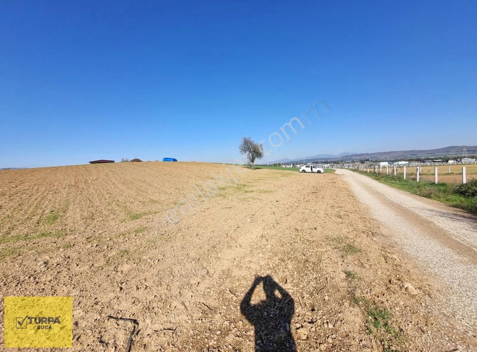 Turpa Buca'dan Kadastral Yol Cepheli Köy Merkezi Yakınında Tarla