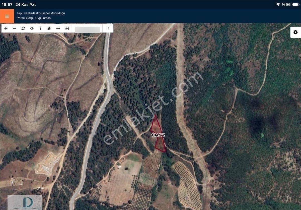 Dijitalemlak’tan Kestel Ağlaşan’da Satılık 2.374 M2 Ormana Cephe Kıymetli Tarla