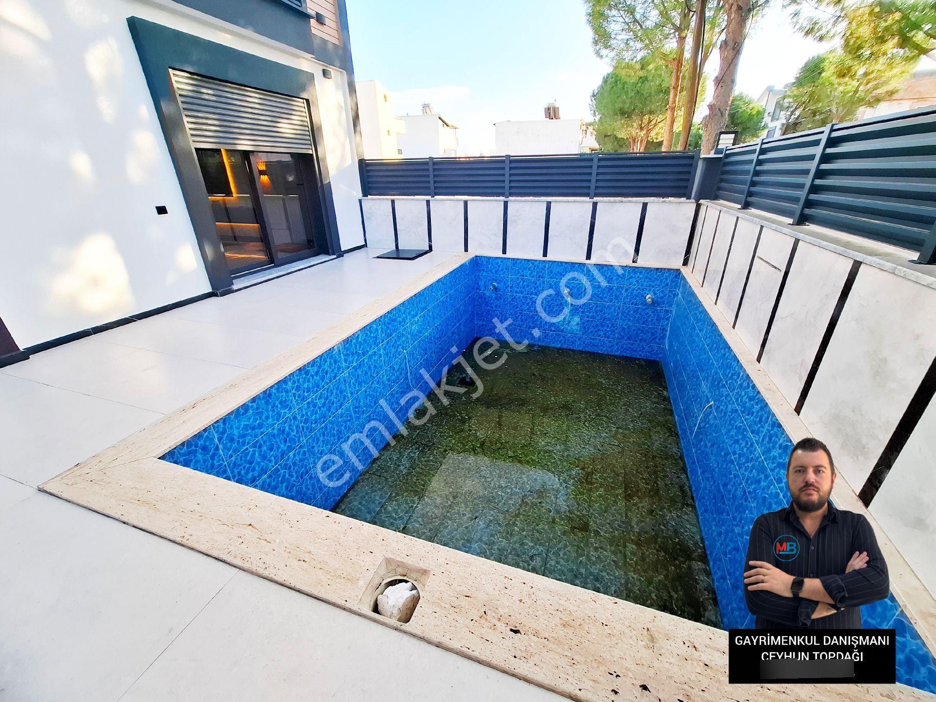 Didim'de Satılık 4+1 Tam Müstakil Havuzlu Bahçeli Otoparklı Bağımsız Villa ! - Görsel 8