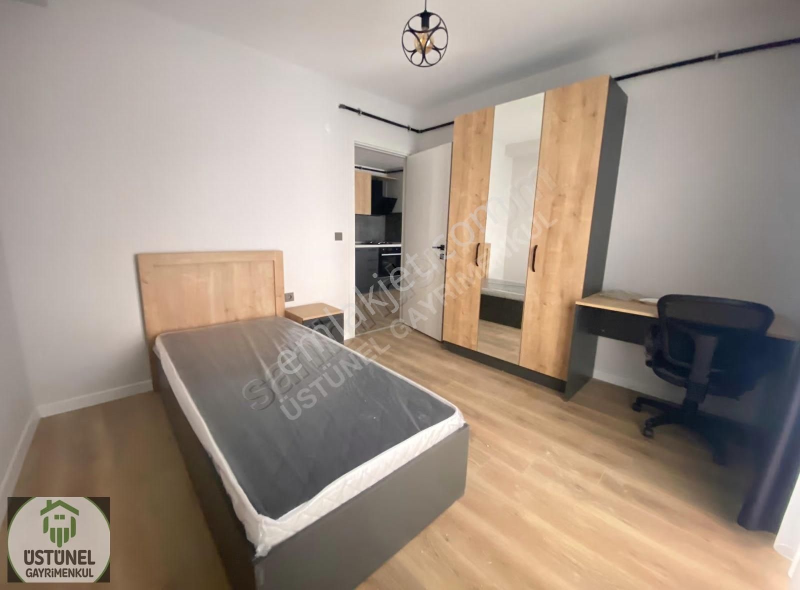 Üstünel'den Görüklede Sıfır Bina Sıfır Eşyalı 1+1 Satılık Daire - Görsel 17