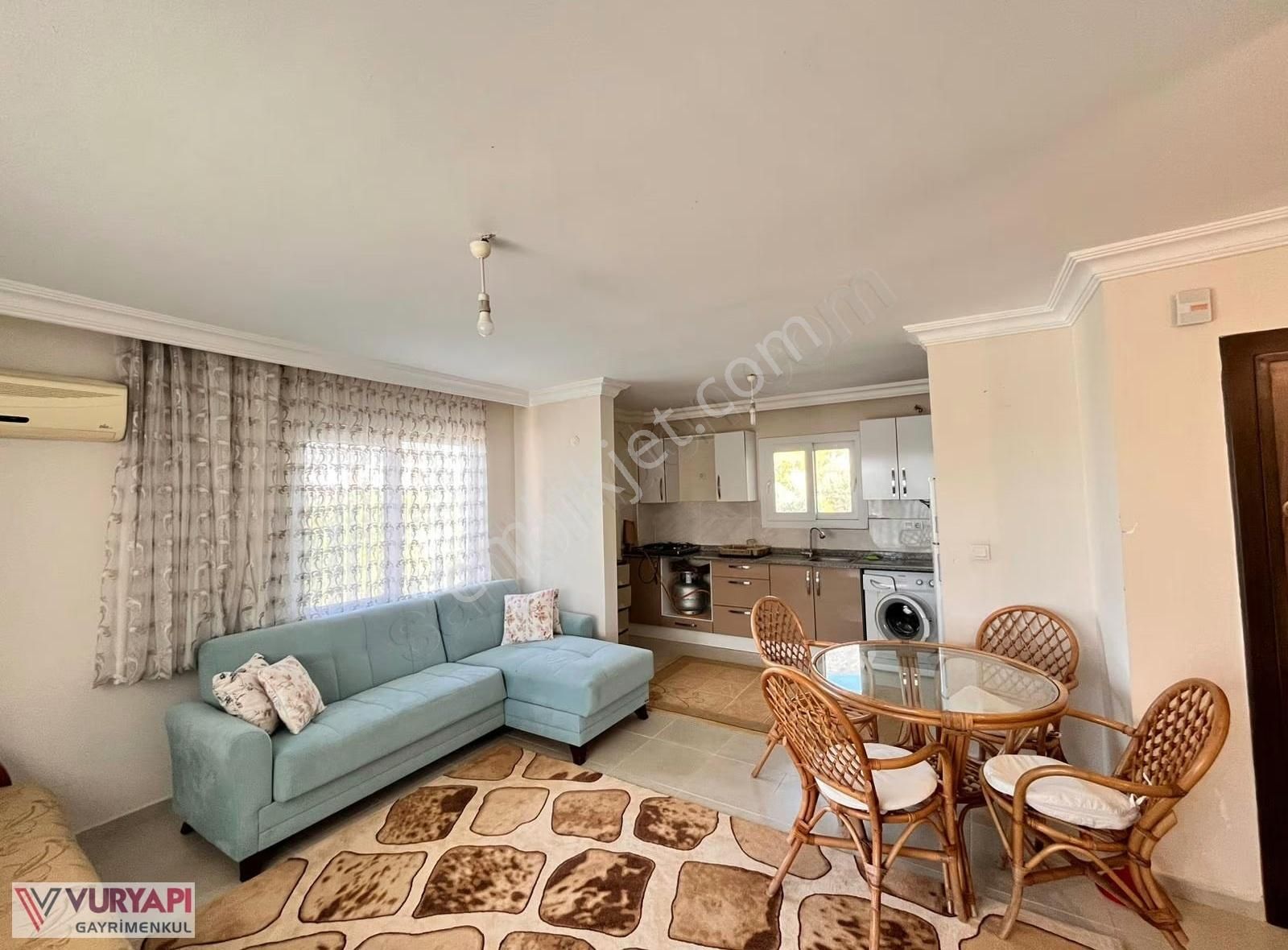 Akbükte Havuzlu Sitede Eşyalı 1+1 Yazlık Fırsatı - Görsel 12