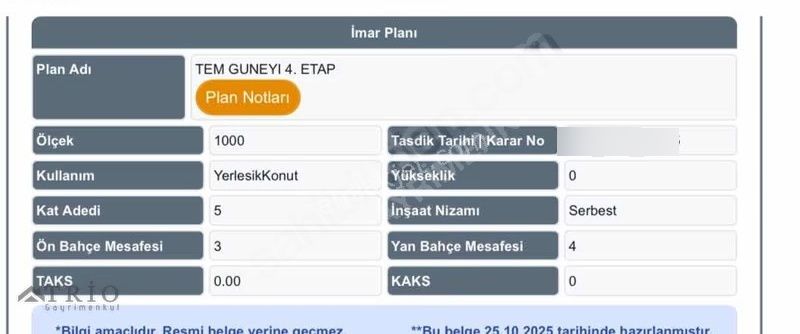 İstanbul Esenyurtta 152 M2 Satılık Arsa - Görsel 14