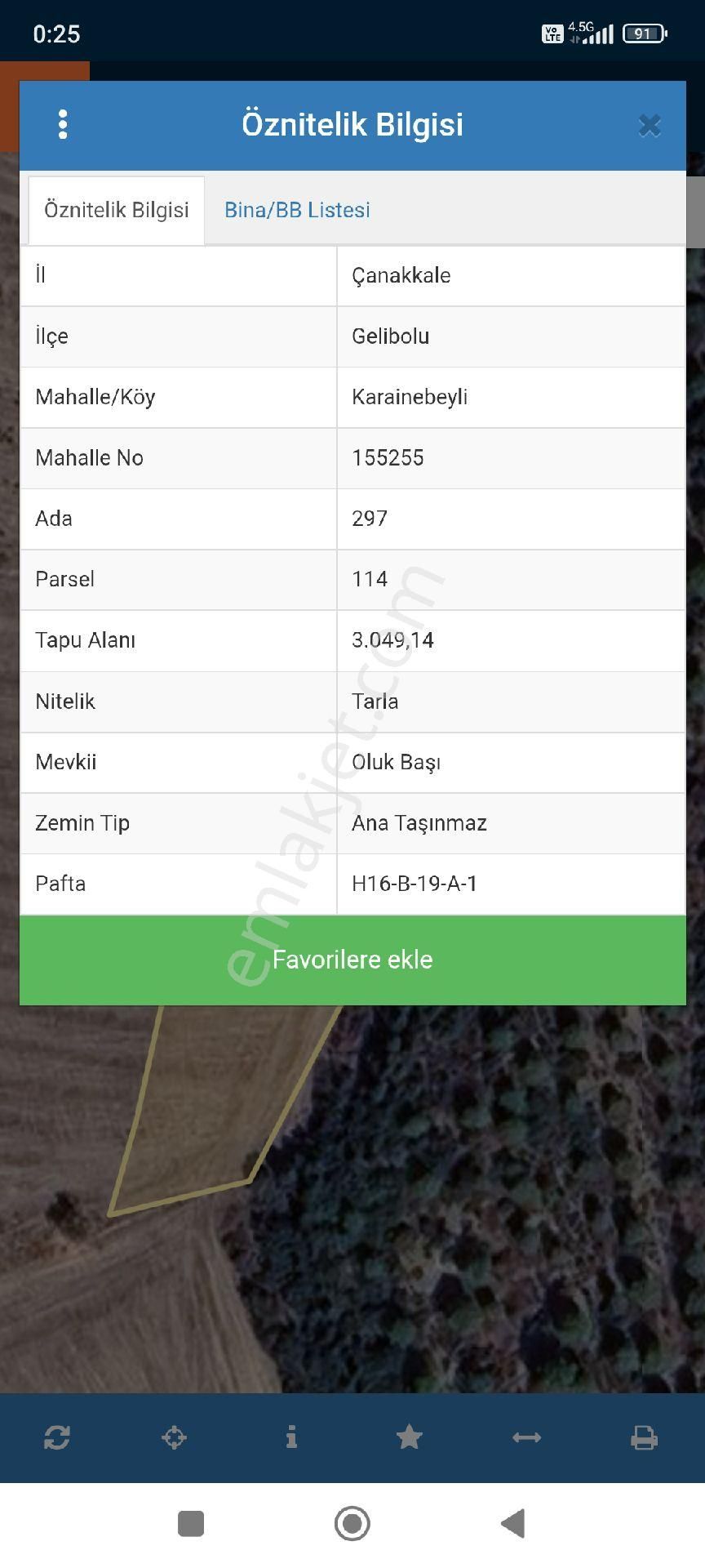 Satılık Tarla - Görsel 2