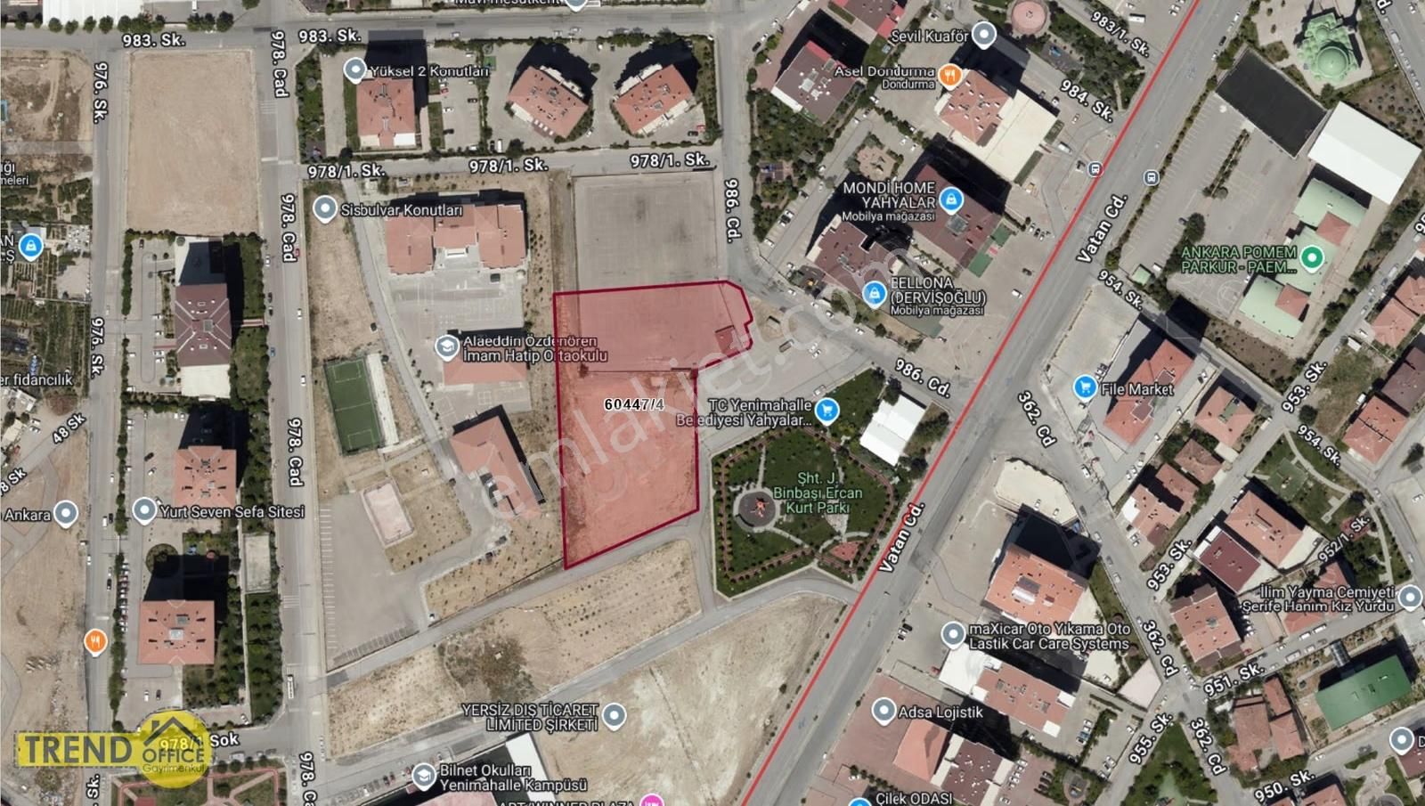 Yeni Mahalle Aşağı Yahyalar 15 M2 Satılık Arsa Hissesi - Görsel 4