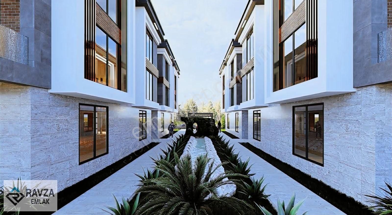 Ravza Emlak'tan 1+1 Geniş Ultra Lüks Sitede Bahçe Kullanımlı!!
