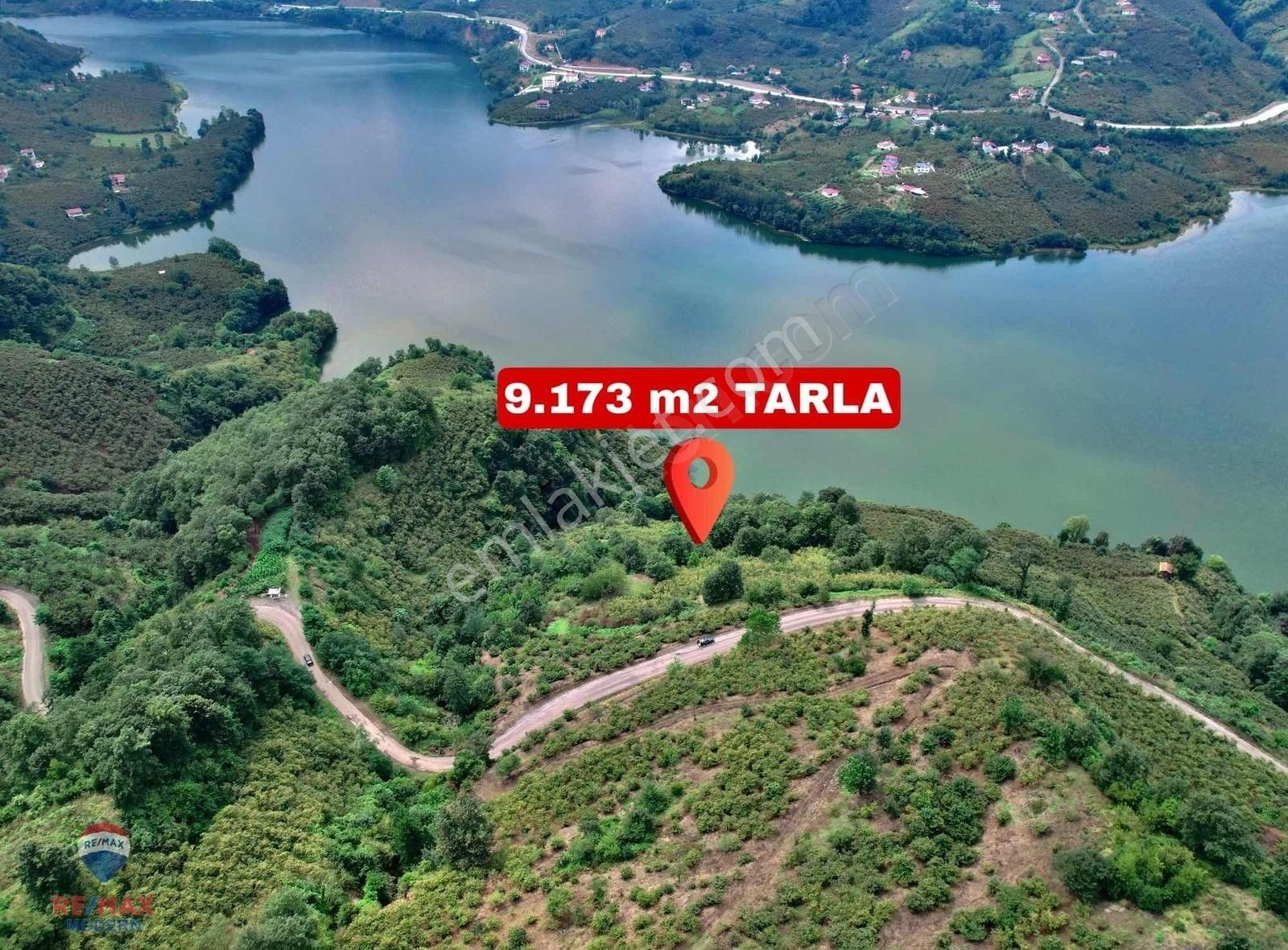 Ayvacık'ta Hem Göle Hem Yola Cephe Çevresi Orman Emsalsiz Tarla - Görsel 5