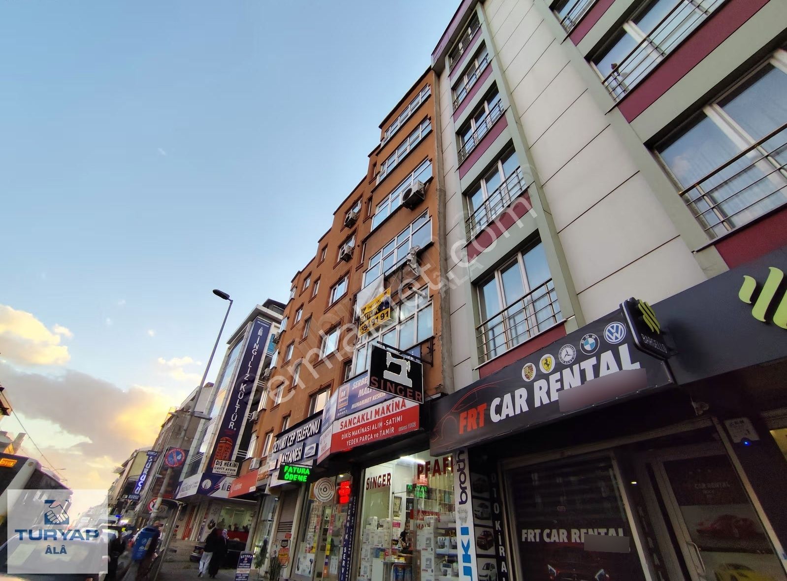 Turyap Enesden Eski Edirne Asfaltına Cephe Satılık Ofis Katı - Görsel 17