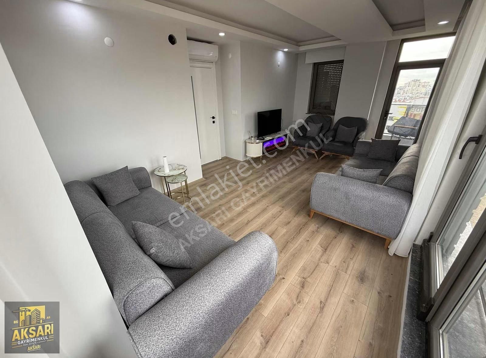 Varsak'ta Şehir Manzaralı Full Eşyalı Ayrı Mutfak 2+1 Daire - Görsel 6