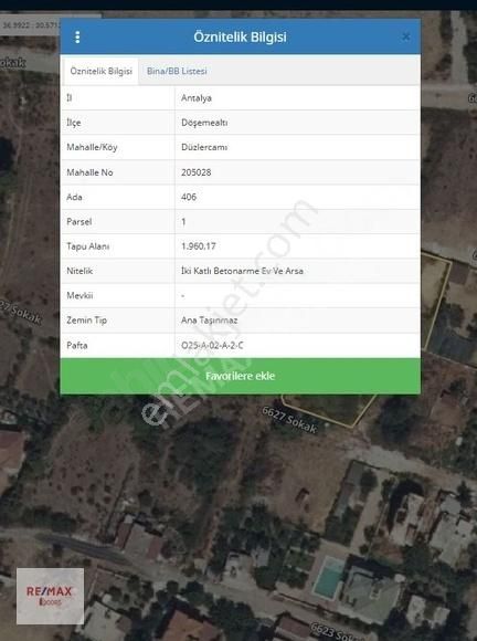 Antalya Düzlerçamı 1960 M2 Üzerinde Müstakil Havuzlu Malikane - Görsel 3