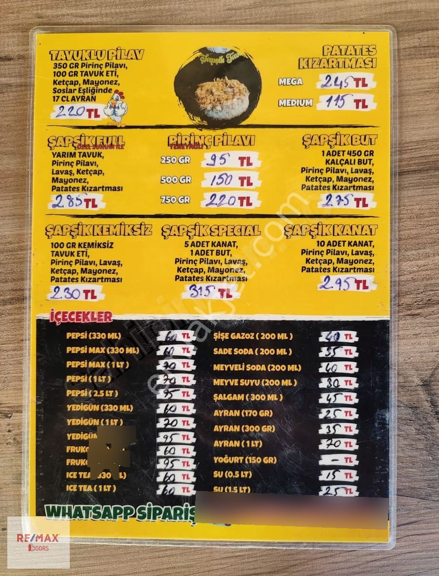 Acil Yüksek Cirolu İşlek Cadde'de Devren Restaurant - Görsel 11