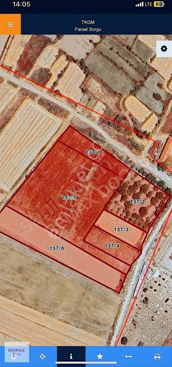 Ru/en Burdur Merkez De 22 Dönüm Satılık Tarla