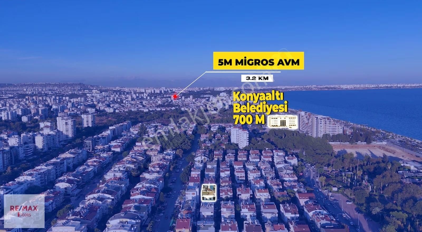 Konyaaltı Altınkum Mahallesi Denize 350m Satılık Çatı Dubleks - Görsel 17