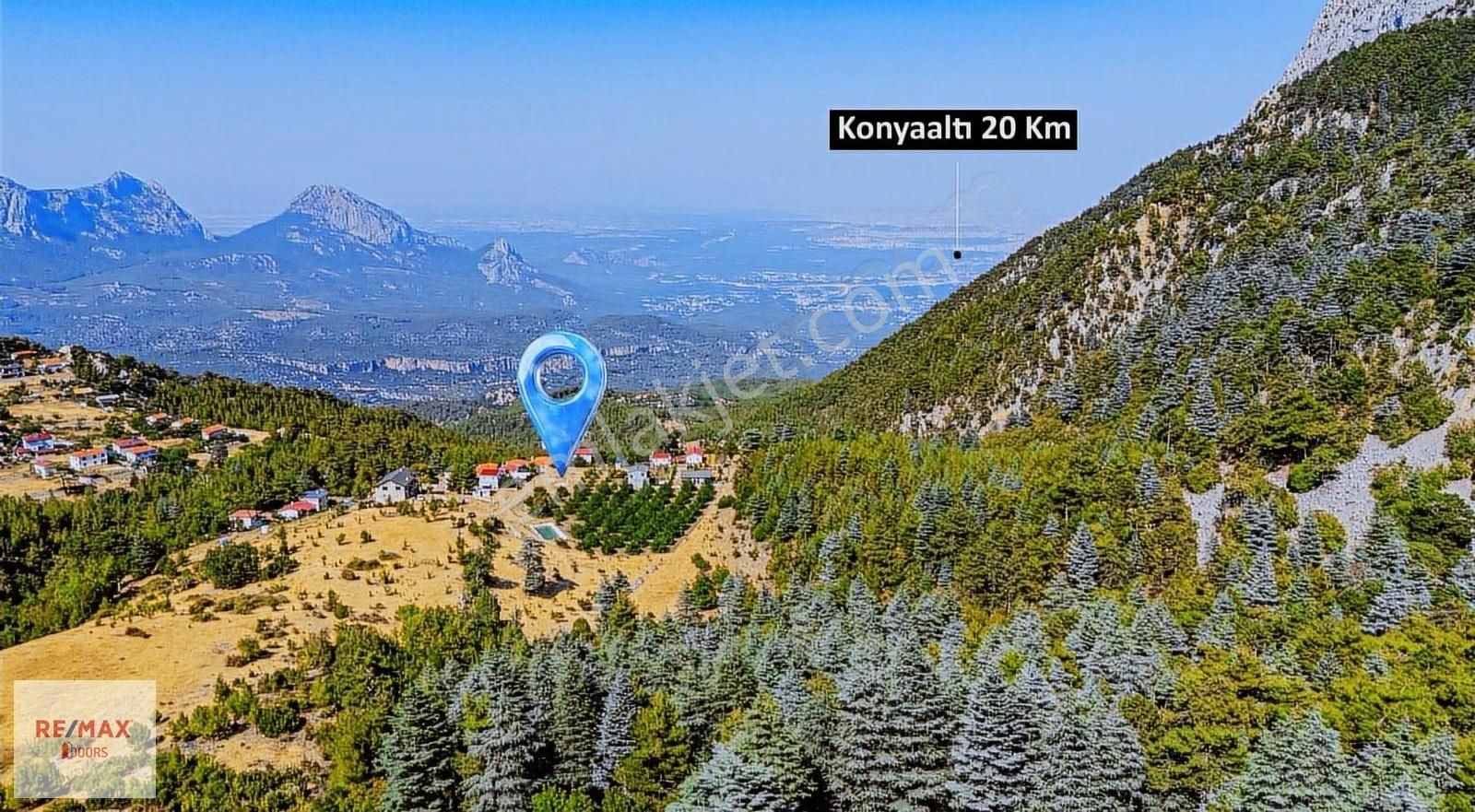 Çağlarca Kozağacında Antalya Manzaralı Satılık Tarla - Görsel 11