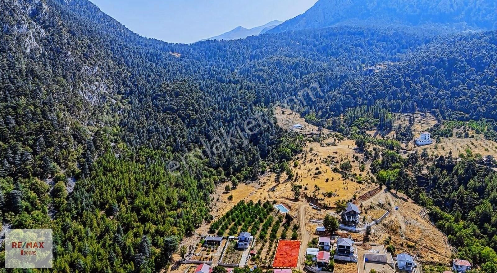 Çağlarca Kozağacında Antalya Manzaralı Satılık Tarla - Görsel 5