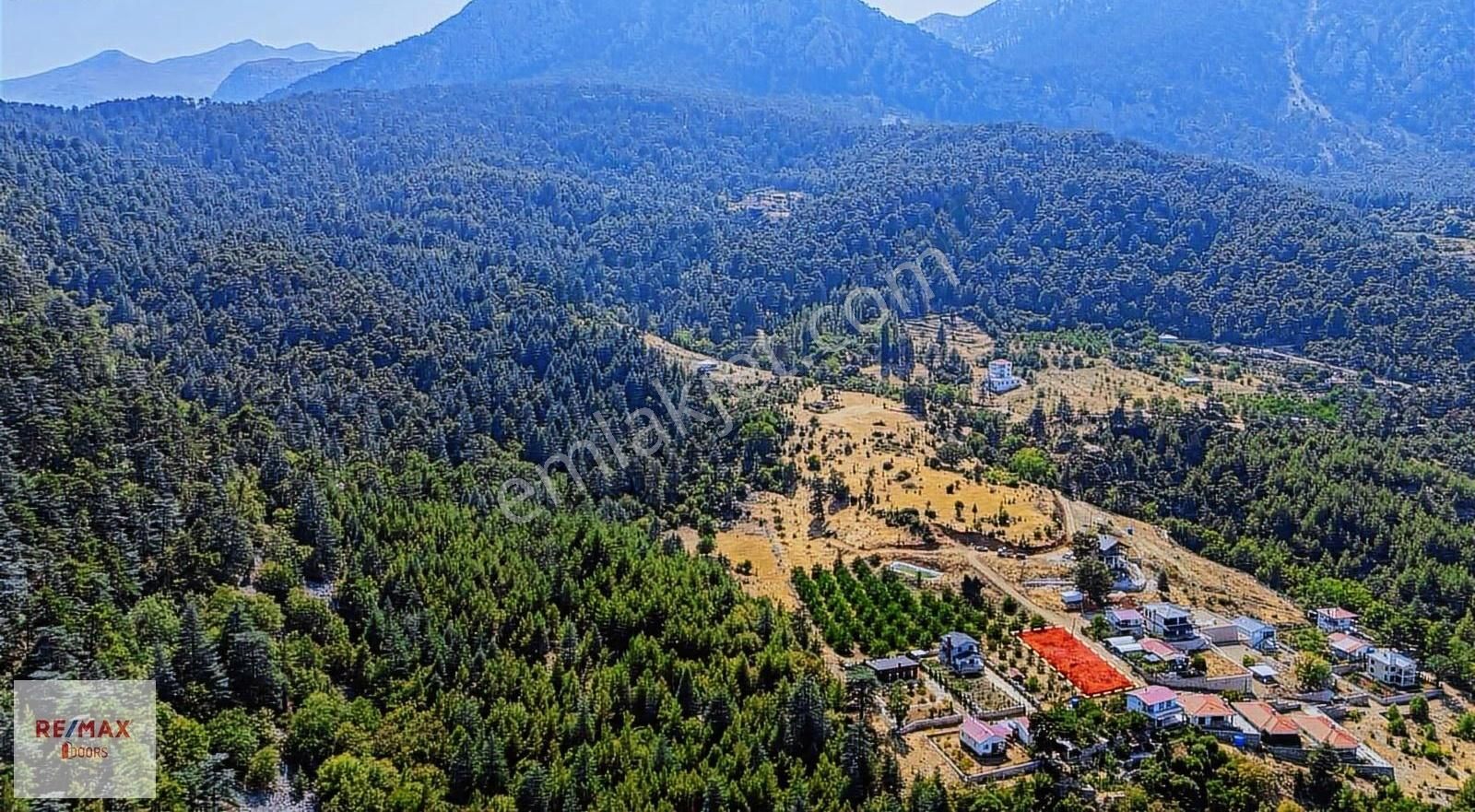 Çağlarca Kozağacında Antalya Manzaralı Satılık Tarla - Görsel 6