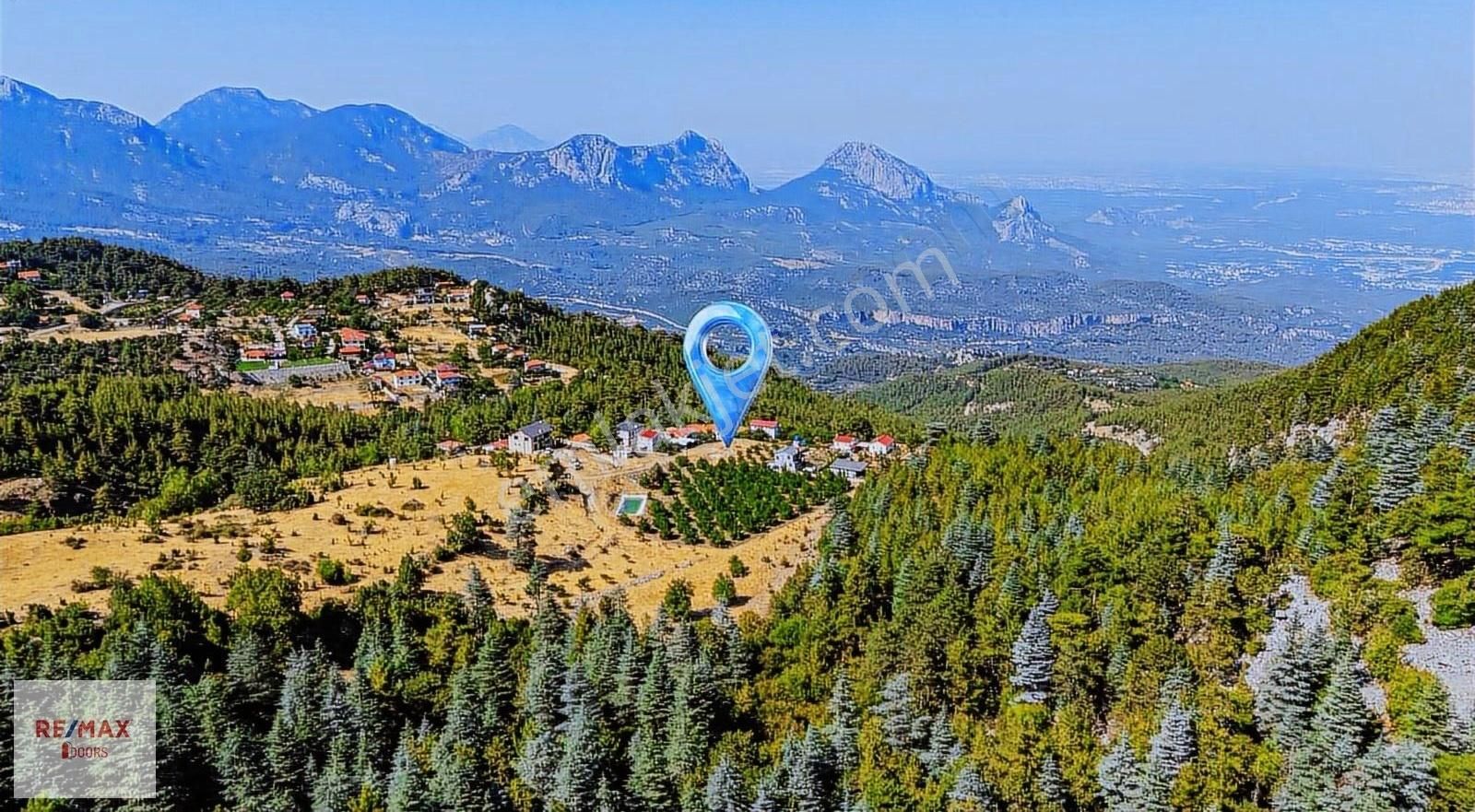 Çağlarca Kozağacında Antalya Manzaralı Satılık Tarla - Görsel 12