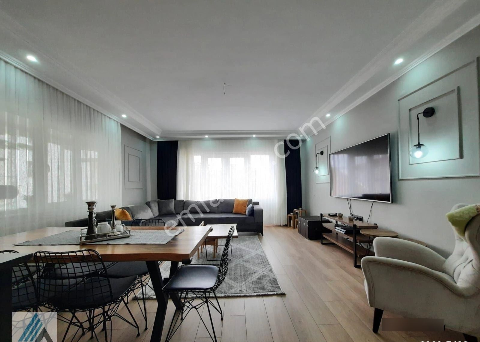 Atanora Vadi'den İlkerde Trt Panora Yakını Cadde Paraleli Full Yapılı 5+1 Ters Dubleks - Görsel 23