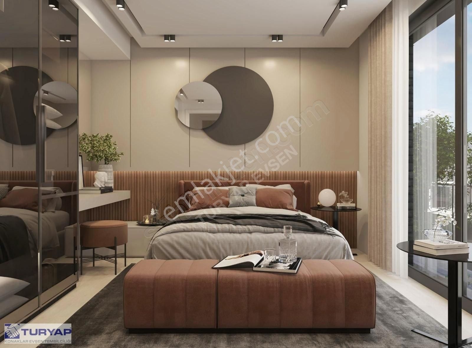 Döşemealtı Tomalar'da Vatandaşlığa Uygun Satılık Villa - Görsel 17