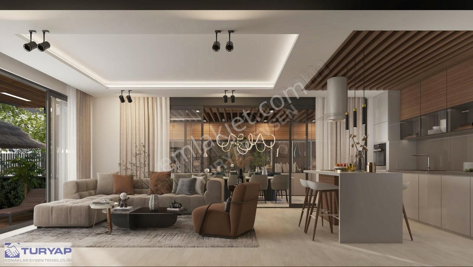 Döşemealtı Tomalar'da Vatandaşlığa Uygun Satılık Villa - Görsel 12