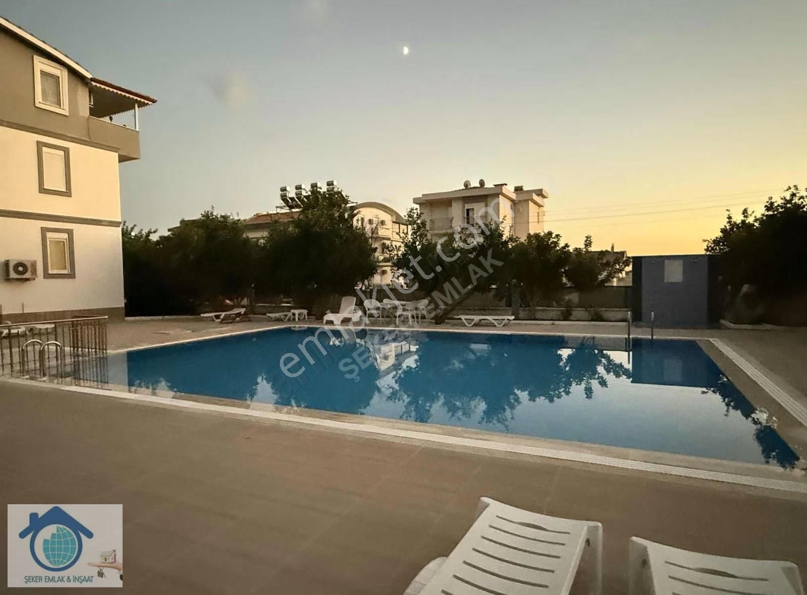 Ilıcada Kiralik Eşyali Daire Wohnung Mit Pool Möbliert - Görsel 15