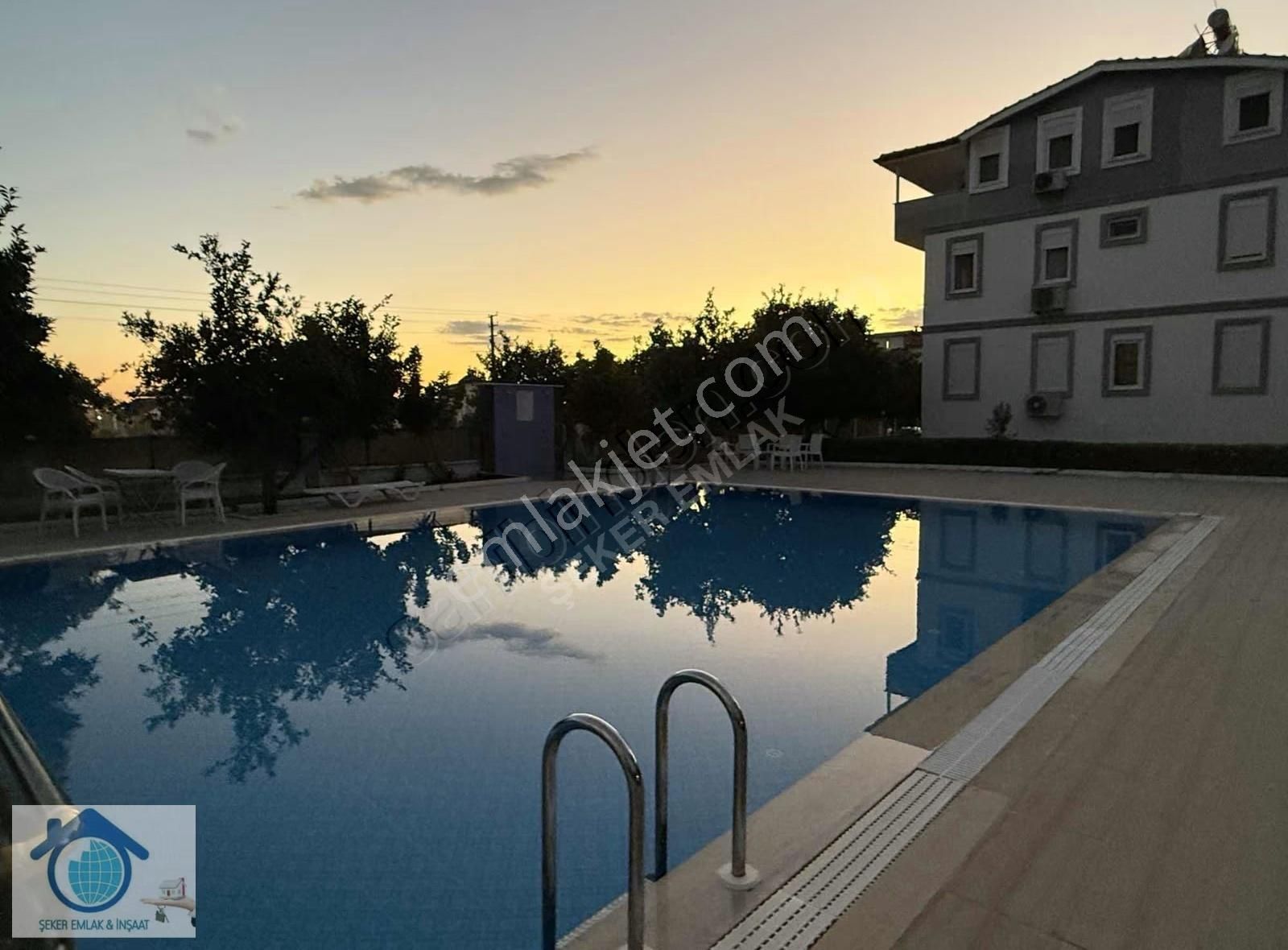 Ilıcada Kiralik Eşyali Daire Wohnung Mit Pool Möbliert - Görsel 11