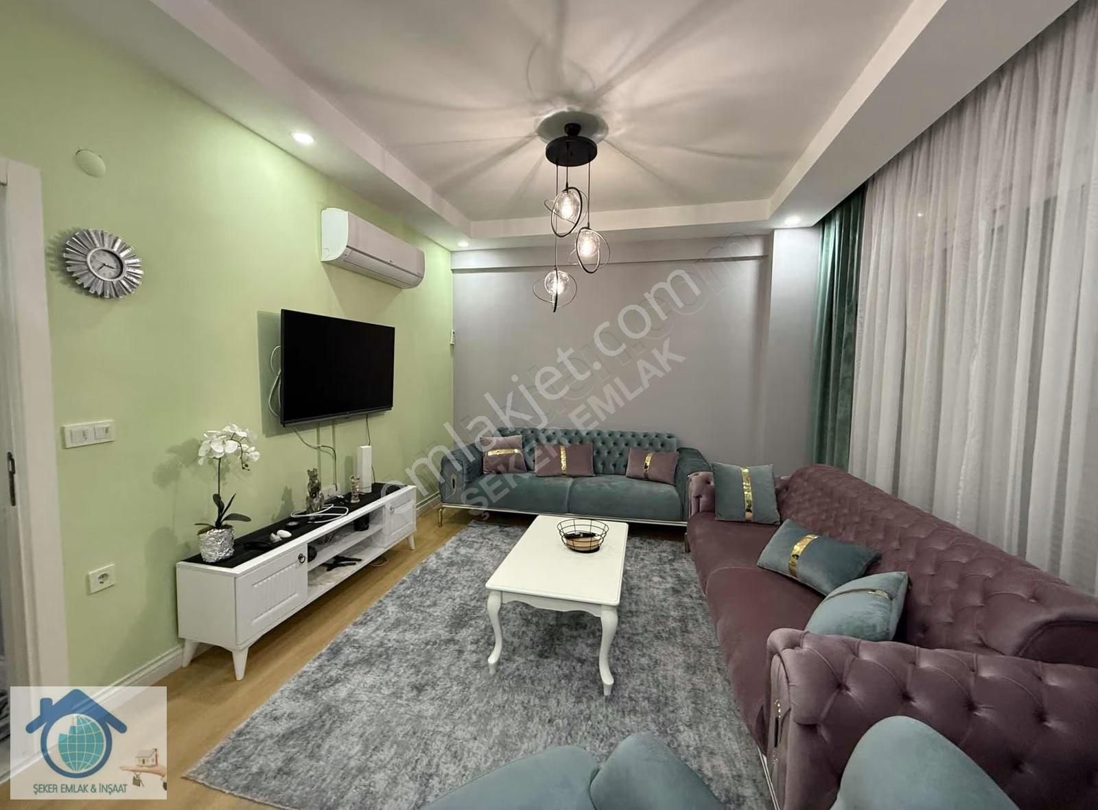 Ilıcada Kiralik Eşyali Daire Wohnung Mit Pool Möbliert - Görsel 3