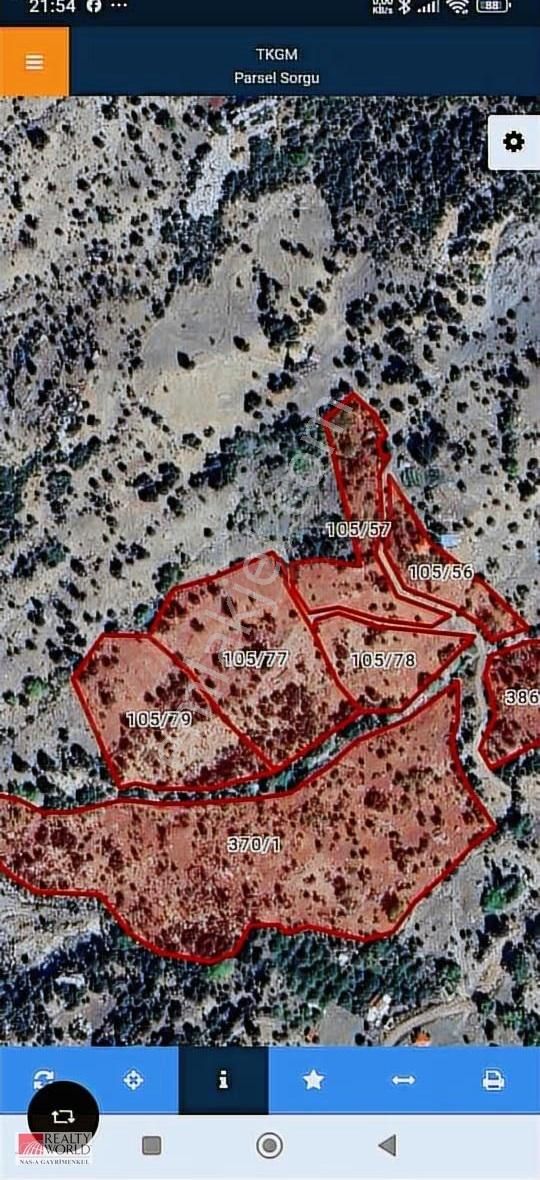 Antalya'da 9 Dönüm Satılık Tarla - Görsel 6