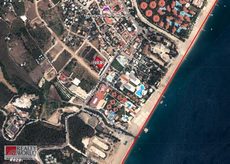 Yatırım Fırsatı ! Kemer Tekirova 'da Satılık İmarlı Ticari Arsa