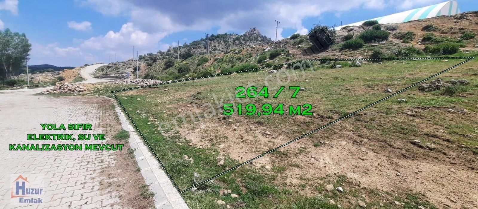 Büyükkalecik Mevkii Yol Kenarında Satılık 520m2 Arsa..! - Görsel 5