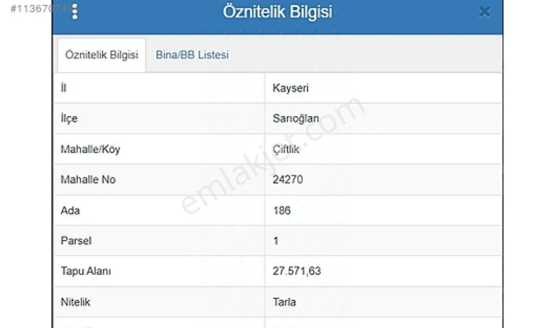 Sarioglan Çiftlik’te Sahibinden Satılık Tarla - Görsel 7