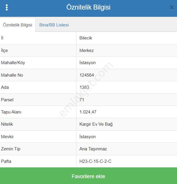 Bilecik Merkez İstasyon Köyünde 1.024 M² Kargir Ev Ve Bağ Satılıktır - Görsel 6