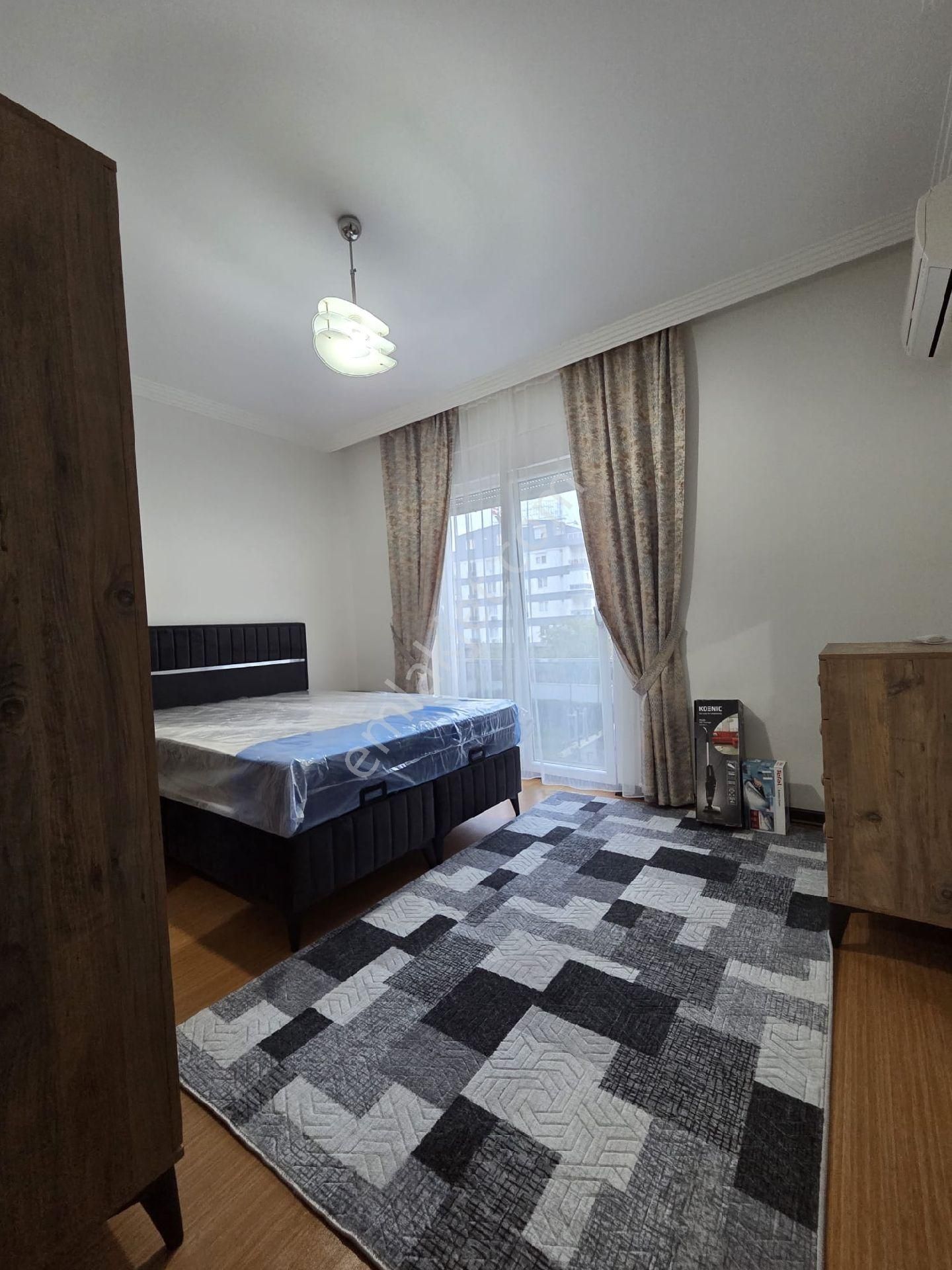 Konyaaltı Hurmada Havuzlu Kapalı Otapark 1+1 Eşyalı Kiralık Daire - Görsel 24