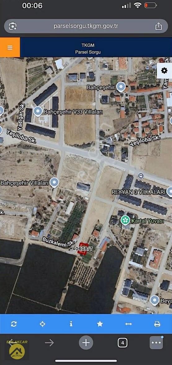 Emlakcar Dan Bahçeşehirde Gazze Cad. Cepheli 414m² Villa Arsası - Görsel 2