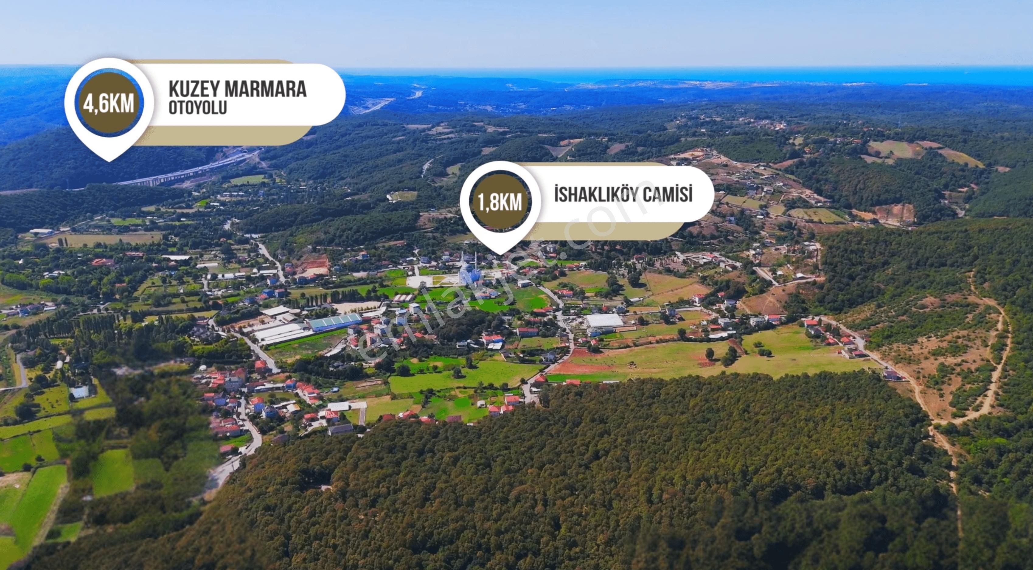 Beykoz İshaklı 970 M² Konut İmarlı Manzaralı Yatırım Arsası - Görsel 3