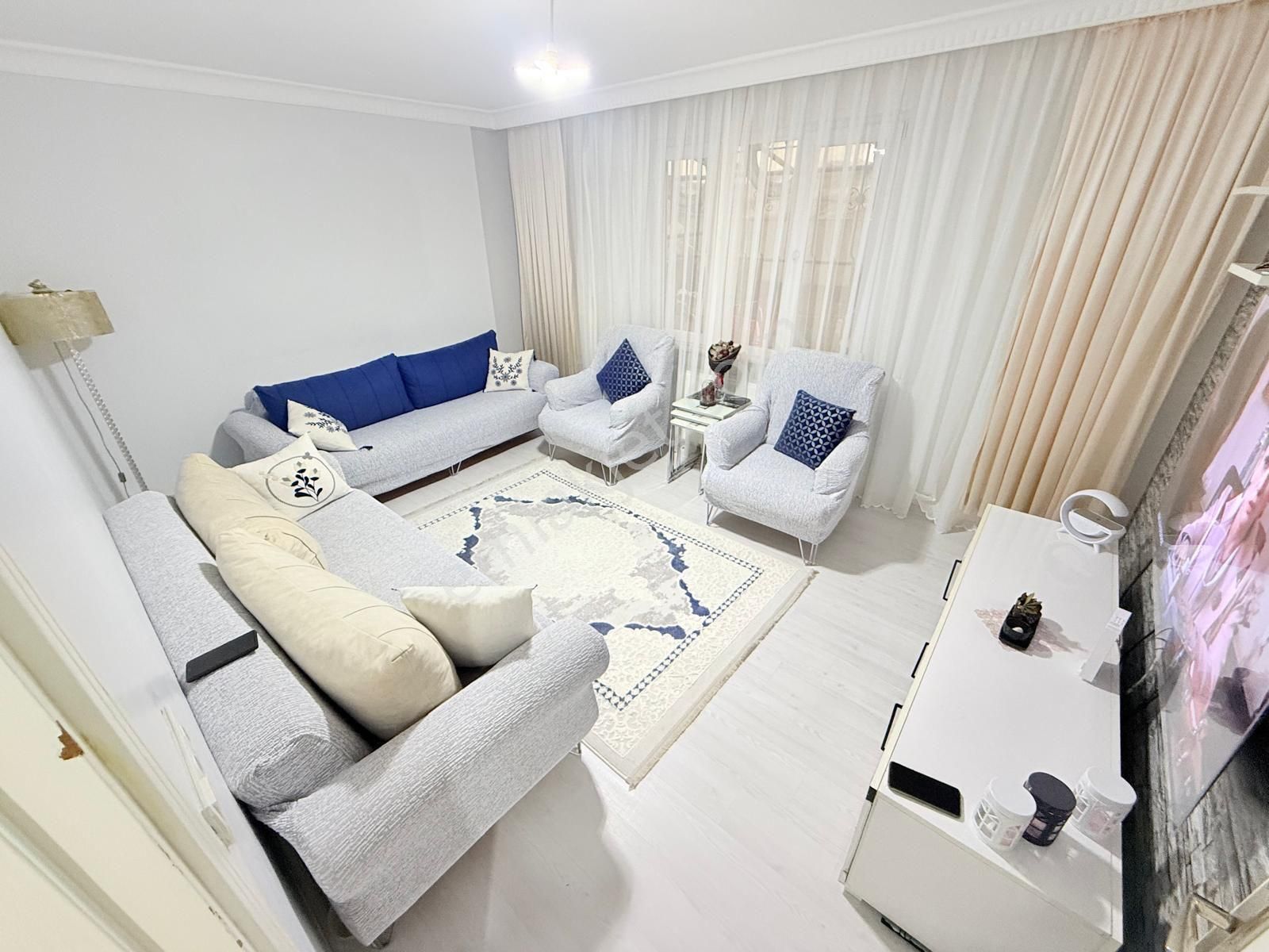 Pusula İnşaat'tan Cebeci Mah. 2+1 90m2 Satılık Bahçe Katı Daire