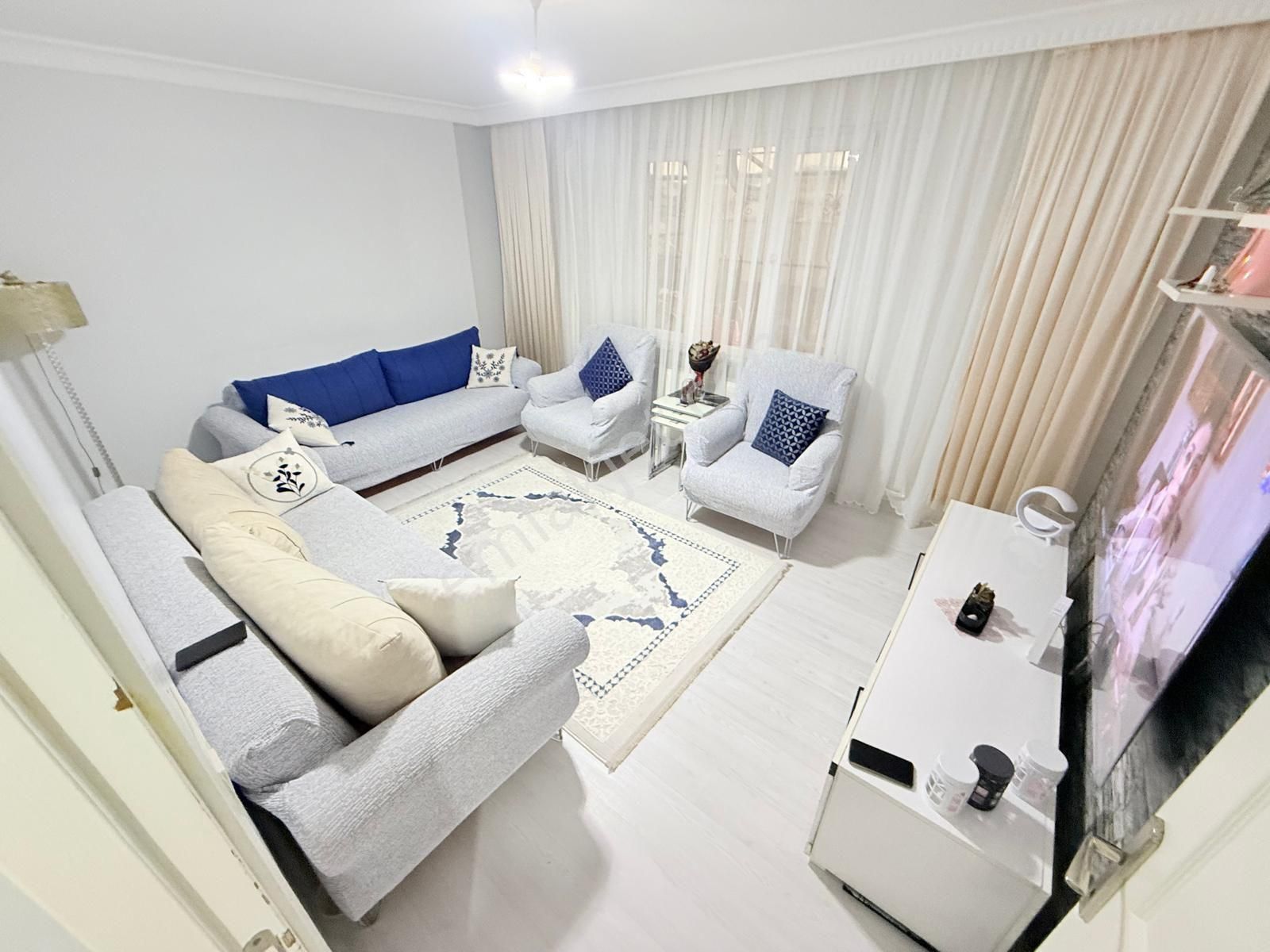 Pusula İnşaat'tan Cebeci Mah. 2+1 90m2 Satılık Bahçe Katı Daire - Görsel 3
