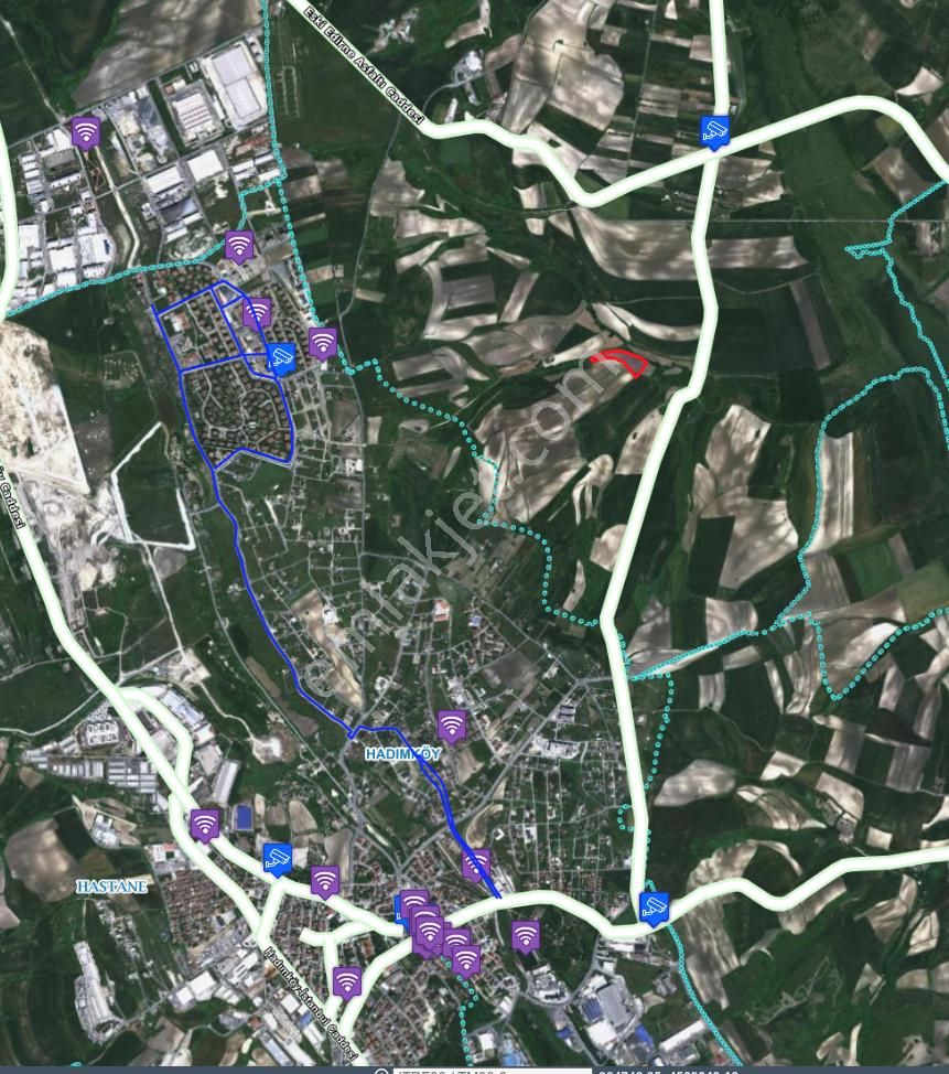 Atahandan Dursunköyde Yeni Yapalacak Toki Konutlarına Yakın 300 Metre Hisseli Tarla - Görsel 2