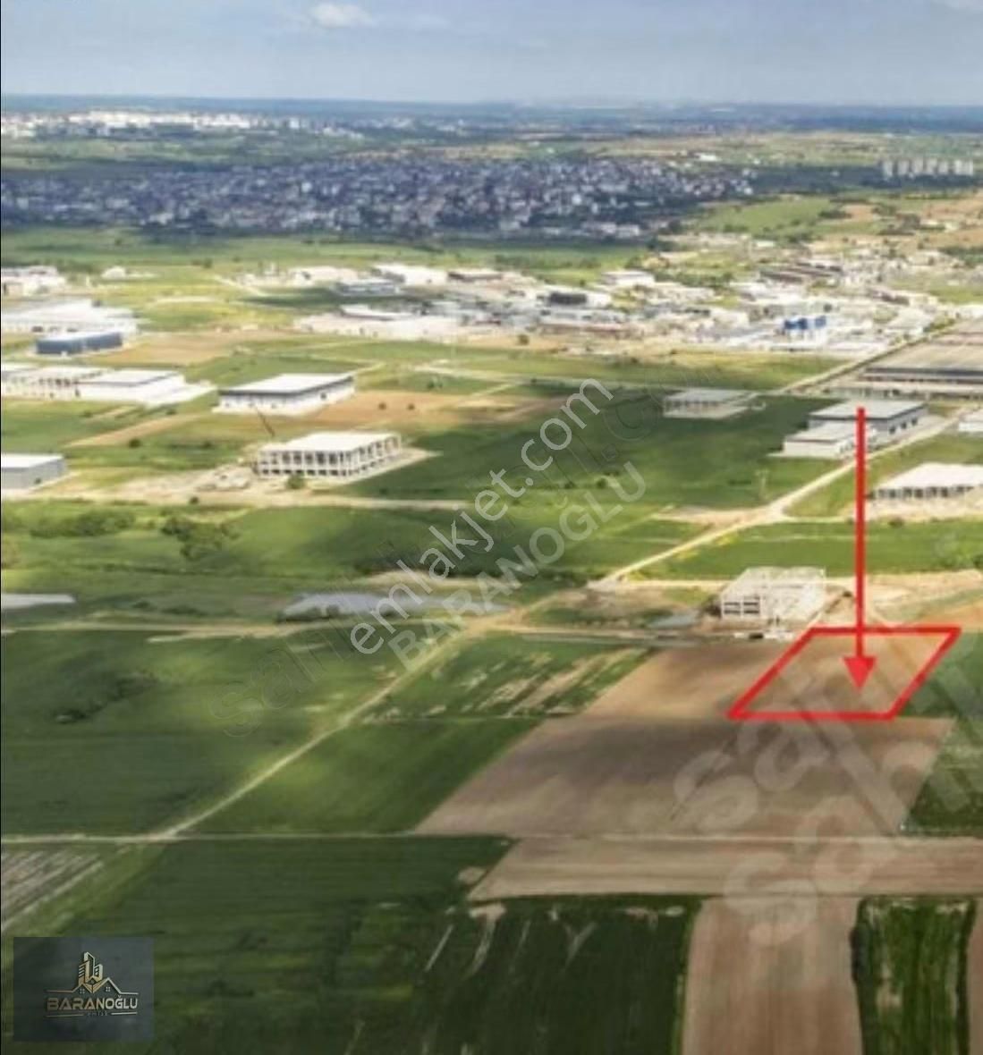 Tekirdağ Kapaklı Karaağaç Osb Bölgesinde Satılık Arsa - Görsel 4