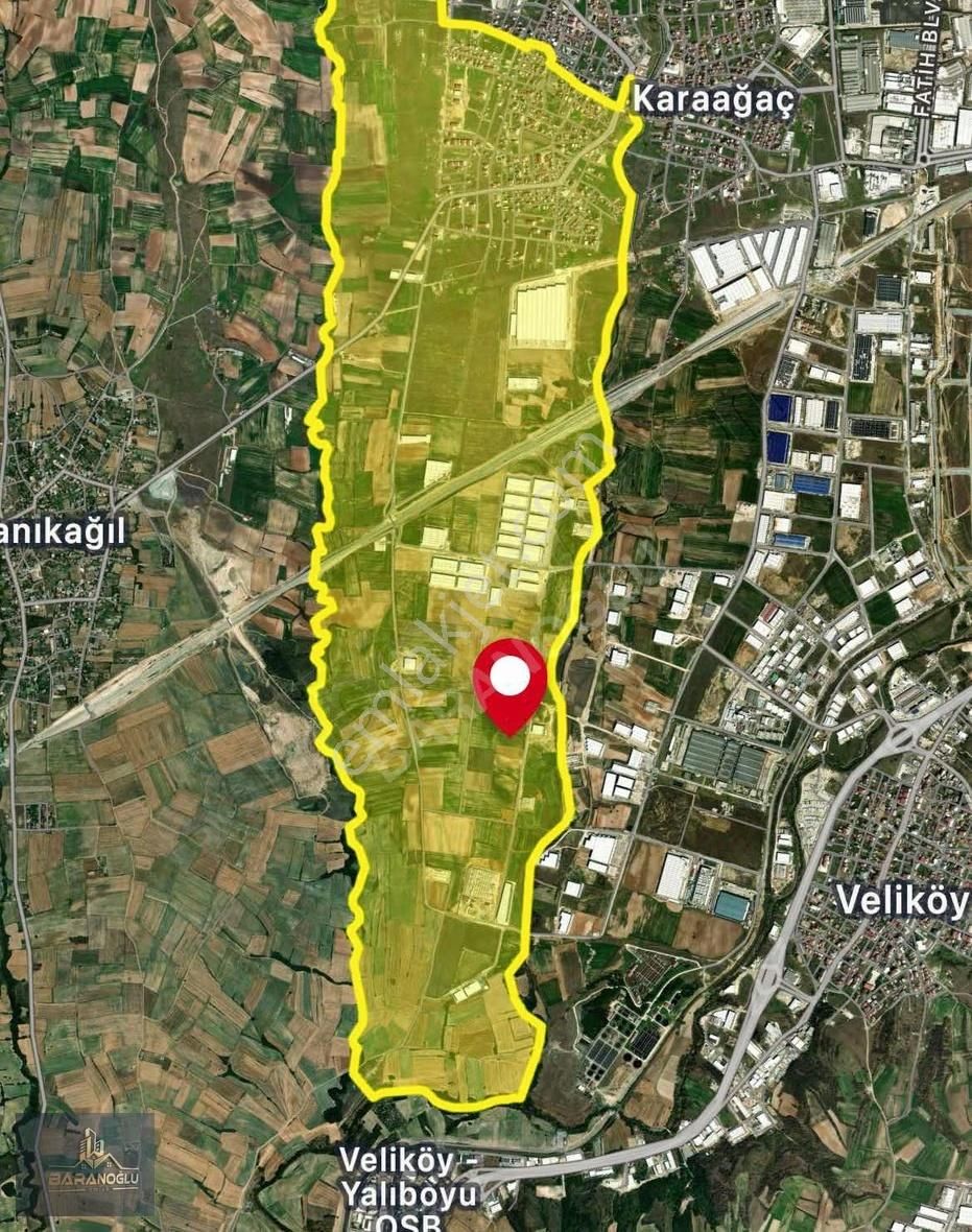 Tekirdağ Kapaklı Karaağaç Osb Bölgesinde Satılık Arsa - Görsel 5