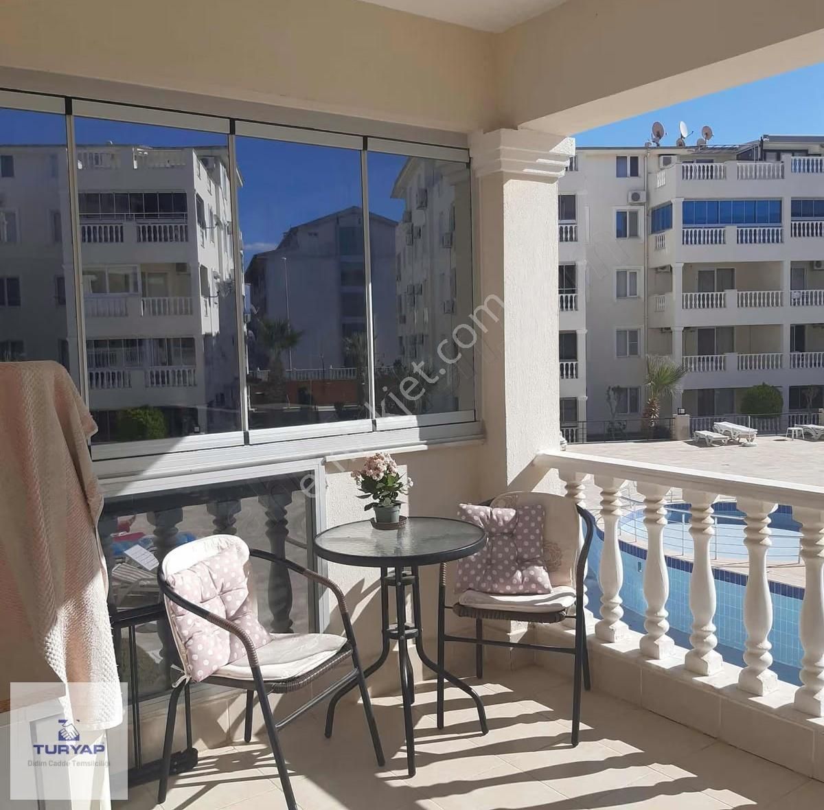 Didim'in En Prestijli Sitesinde 1+1 Daire - Görsel 19