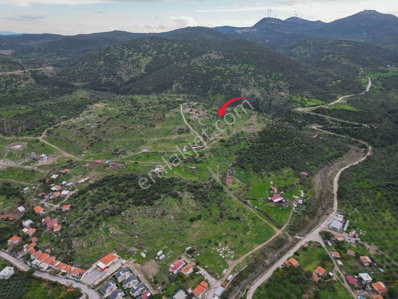 Dikili Bademli Karşıavluda Satılık Deniz Manzaralı Arsa. - Görsel 7