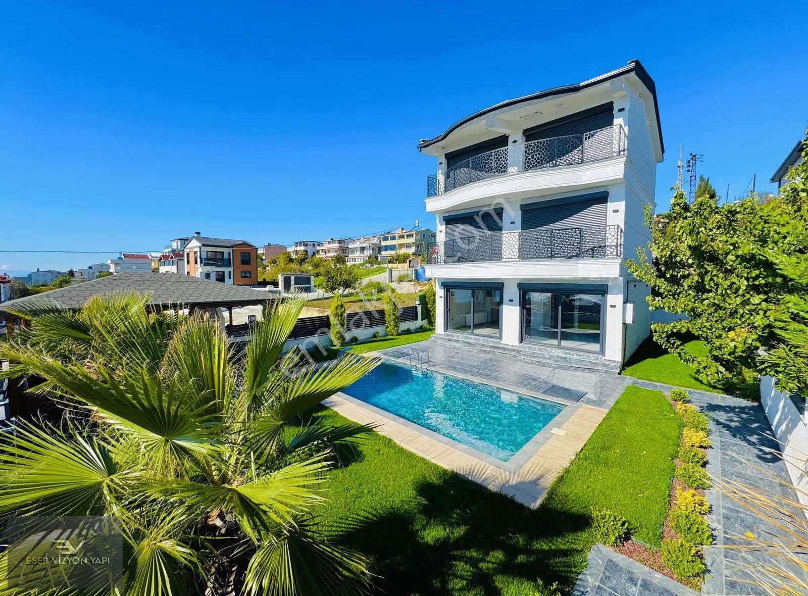 Emsalsiz Deniz Manzarasına Sahip Ultralüx Havuzlu Müstakil - Görsel 20
