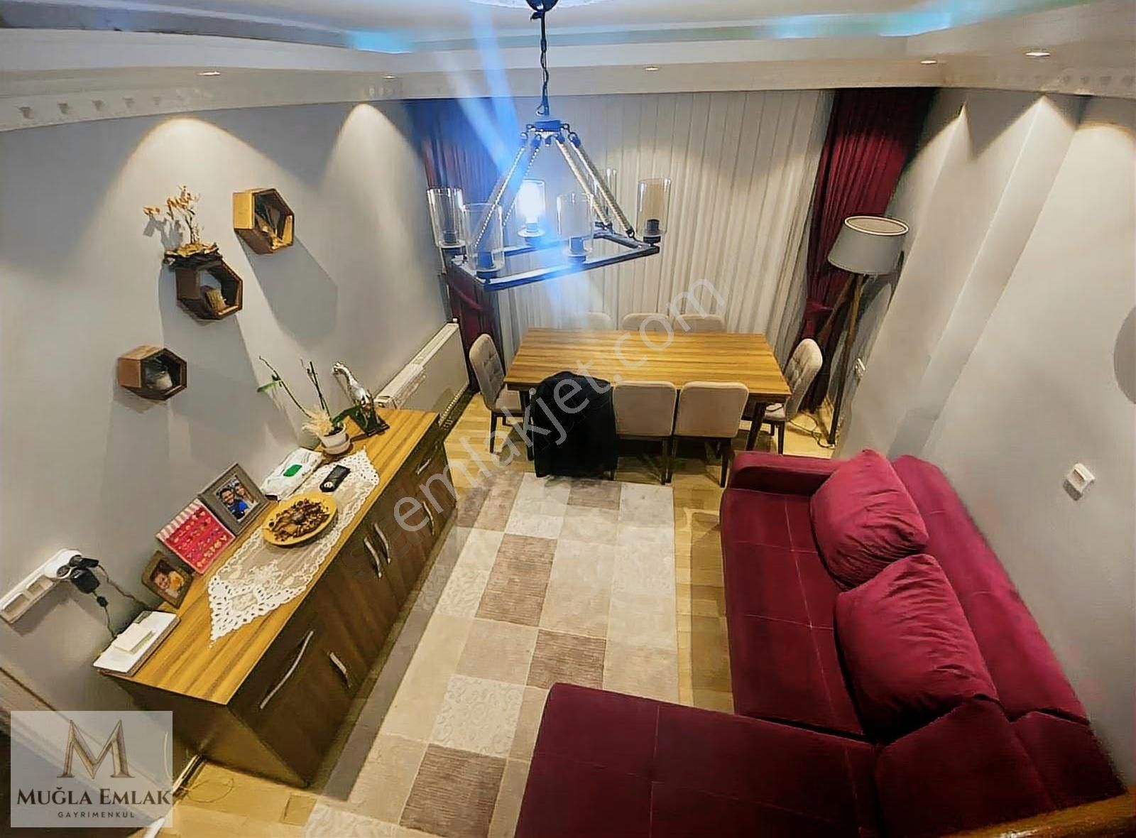 Muğla Emlaktan Bağlarbaşında 120m 3+1 Ebeveyn Banyolu Dubleks - Görsel 7