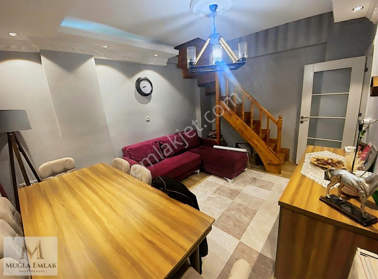 Muğla Emlaktan Bağlarbaşında 120m 3+1 Ebeveyn Banyolu Dubleks - Görsel 14